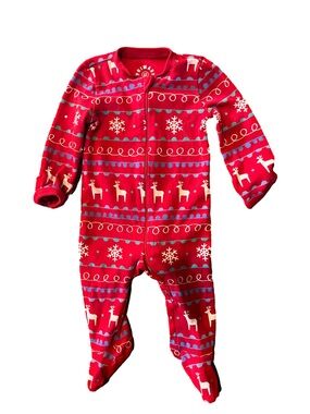 NWOT organic cotton footie pajamas